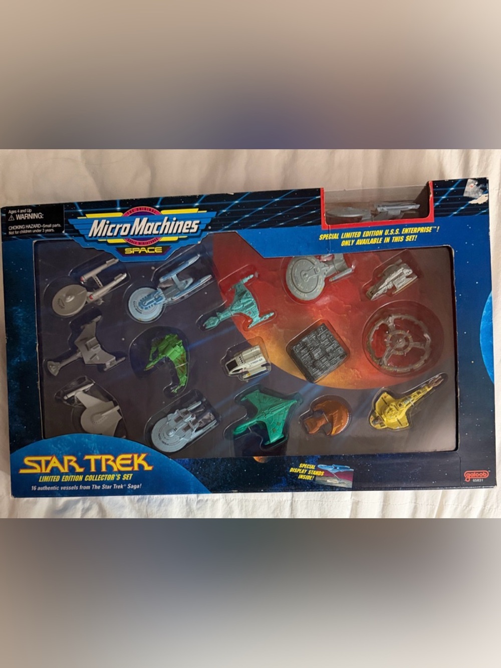1993 Micro Machines Star Trek Galoob Limited Edition Collector Set